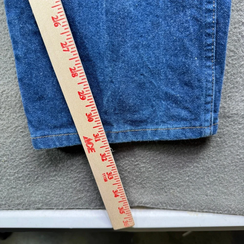 Wrangler Cowboy Cut Jeans Mens 42x30‎ Blue 13MWZPW Original Fit Western Denim